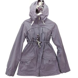 Nike Snowboard Jacket Womens Medium Purple Pierrefond Winter Ski Coat Y2K VTG